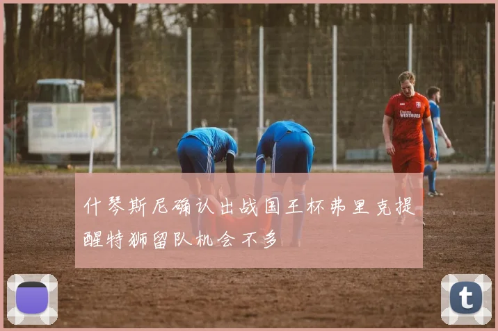 什琴斯尼确认出战国王杯弗里克提醒特狮留队机会不多